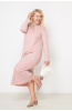Платье Незнакомка 00.8656.2619 вязанка лапша ((54) 164-108-116, пыльная роза)