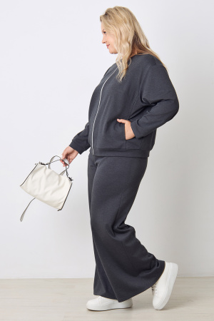 Жакет Незнакомка 10.5023.2913 вискоза меланж ((44) 164-88-96, темно-серый)