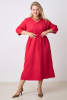 Платье Незнакомка 00.9280.2848 ткань костюмная ((46) 164-92-100, красный)