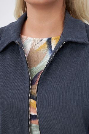 Жакет Незнакомка 10.9506.2864 вельвет ((48) 164-96-104, серый)