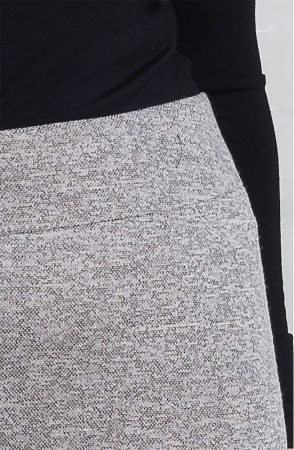 Юбка Незнакомка 04.8400.1158 трикотаж меланж ((44) 164-88-96, серо-бежевый)