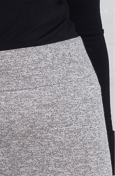 Юбка Незнакомка 04.8400.1158 трикотаж меланж ((44) 164-88-96, серо-бежевый)