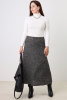 Юбка Незнакомка 04.8431.556.09 трикотаж меланж ((44) 164-88-96, темно-серый)