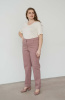 Брюки Незнакомка 05.9410.2695 хлопок костюмный ((56) 170-112-120, грязно-розовый)