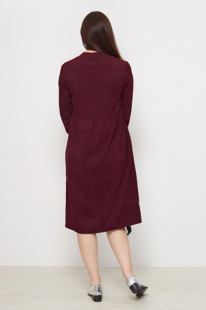 Платье Незнакомка 00.9506.2656 вельвет ((62) 164-124-132, винный)