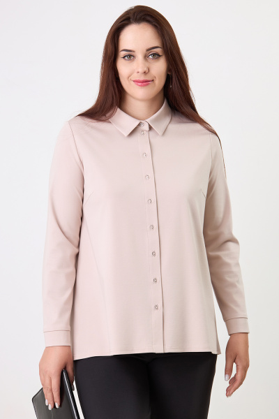 Блузка Незнакомка 01.3030.2887 вискоза ((44) 164-88-96, бежевый)