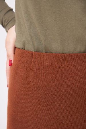 Юбка Незнакомка 04.8662.556.09 вязанка-ангора ((54) 164-108-116, коричневый)