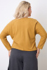 Блузка Незнакомка 03.4142.2032 вискоза фырча ((44) 164-88-96, горчичный)