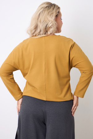 Блузка Незнакомка 03.4142.2032 вискоза фырча ((44) 164-88-96, горчичный)