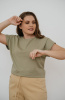 Блузка Незнакомка 03.3029.2154 хлопок "кулирка" ((48) 164-96-104, св.-оливковый)