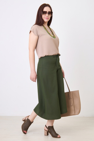 Блузка Незнакомка 03.9497.2154 ткань жатка ((44) 164-88-96, песочный)