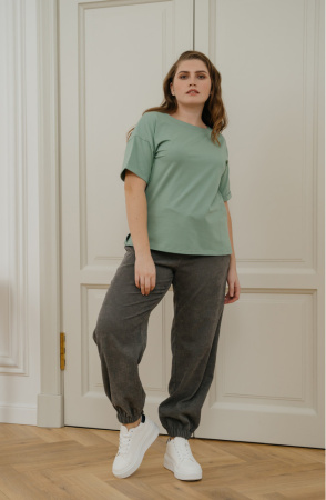 Брюки Незнакомка 05.9424.2669 вельвет ((62) 164-124-132, серый)