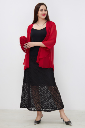 Юбка Незнакомка 04.353.556.09 гипюр ((44) 164-88-96, черный)