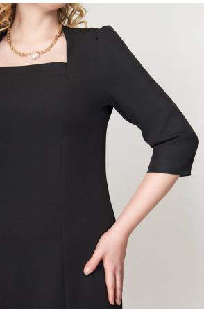 Платье Незнакомка 00.9280.2825 ткань костюмная ((50) 164-100-108, черный)