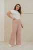 Брюки Незнакомка 05.9408.2683 ткань костюмная ((48) 164-96-104, розовый)