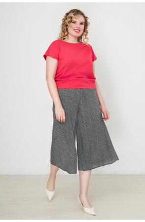 Блузка Незнакомка 03.3029.2154 хлопок "кулирка" ((44) 164-88-96, малиновый)