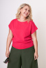 Блузка Незнакомка 03.3029.2154 хлопок "кулирка" ((44) 164-88-96, малиновый)