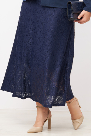 Юбка Незнакомка 04.9623.556.09 гипюр ((44) 164-88-96, темно-синий)